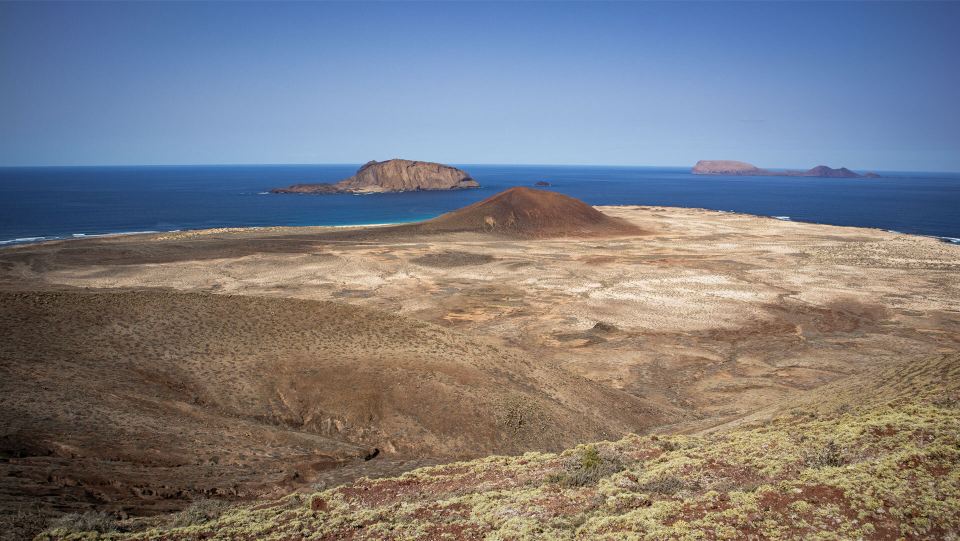 die Inseln des Chinijo-Archipel von La Graciosa