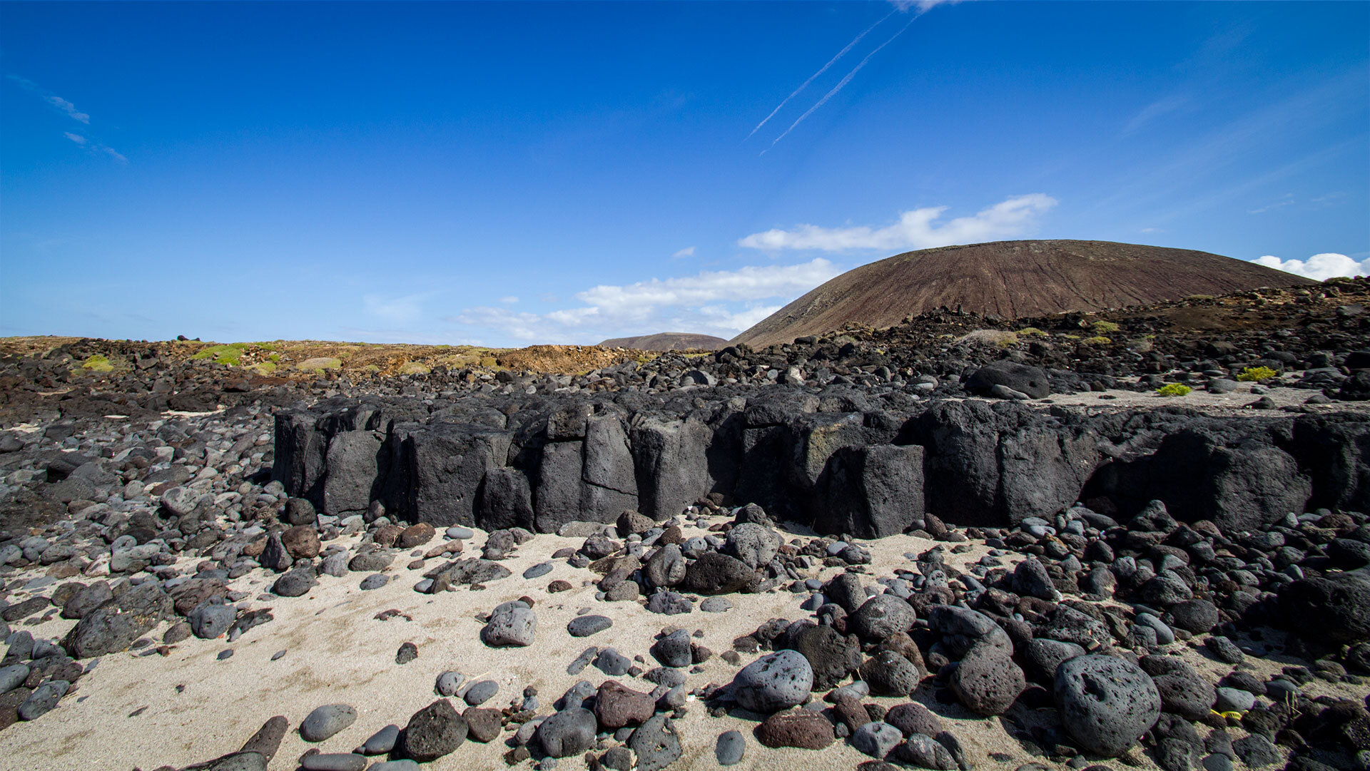 Basaltfelsen auf La Graciosa