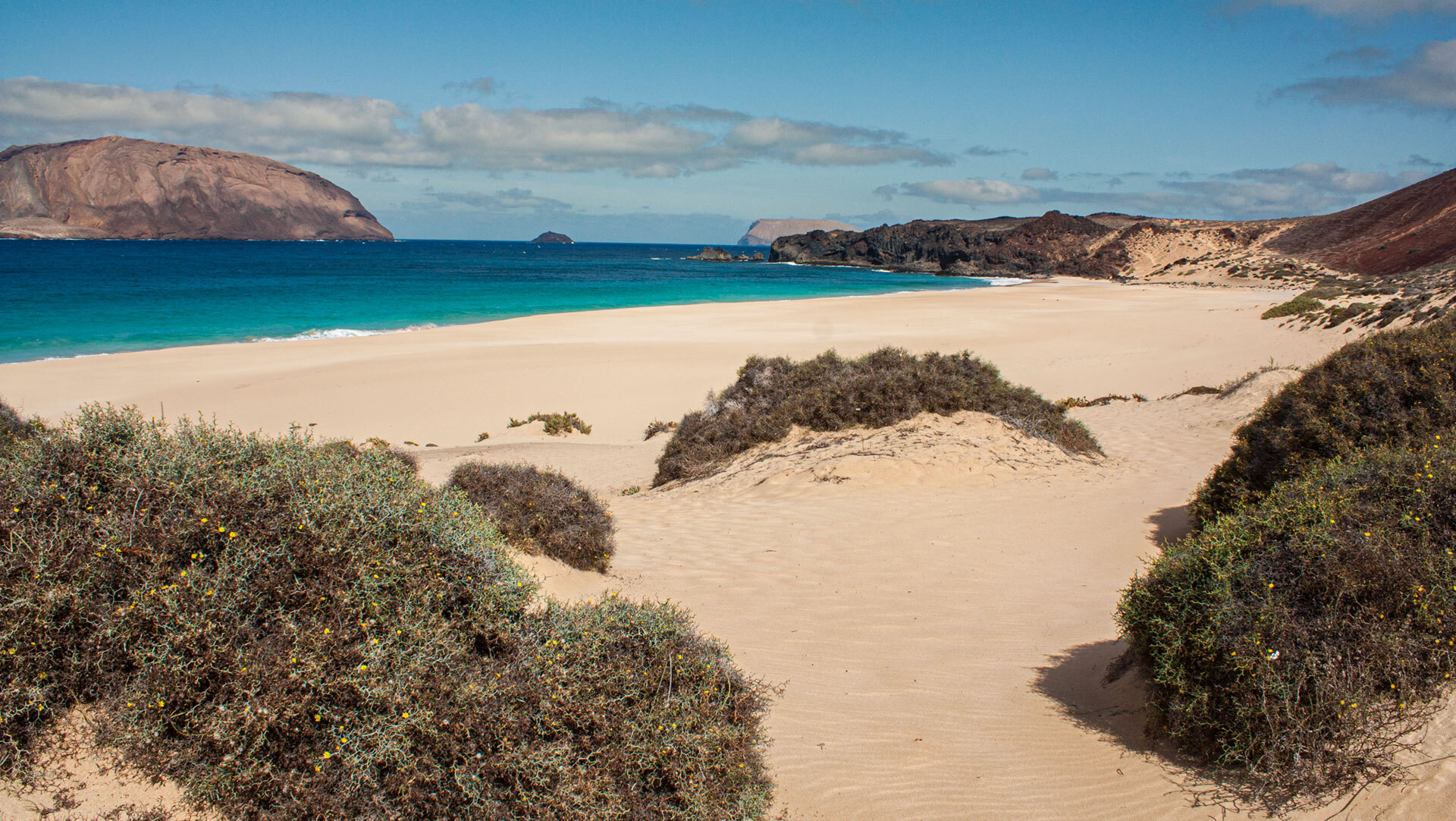 warmes Licht – La Graciosa im Herbst