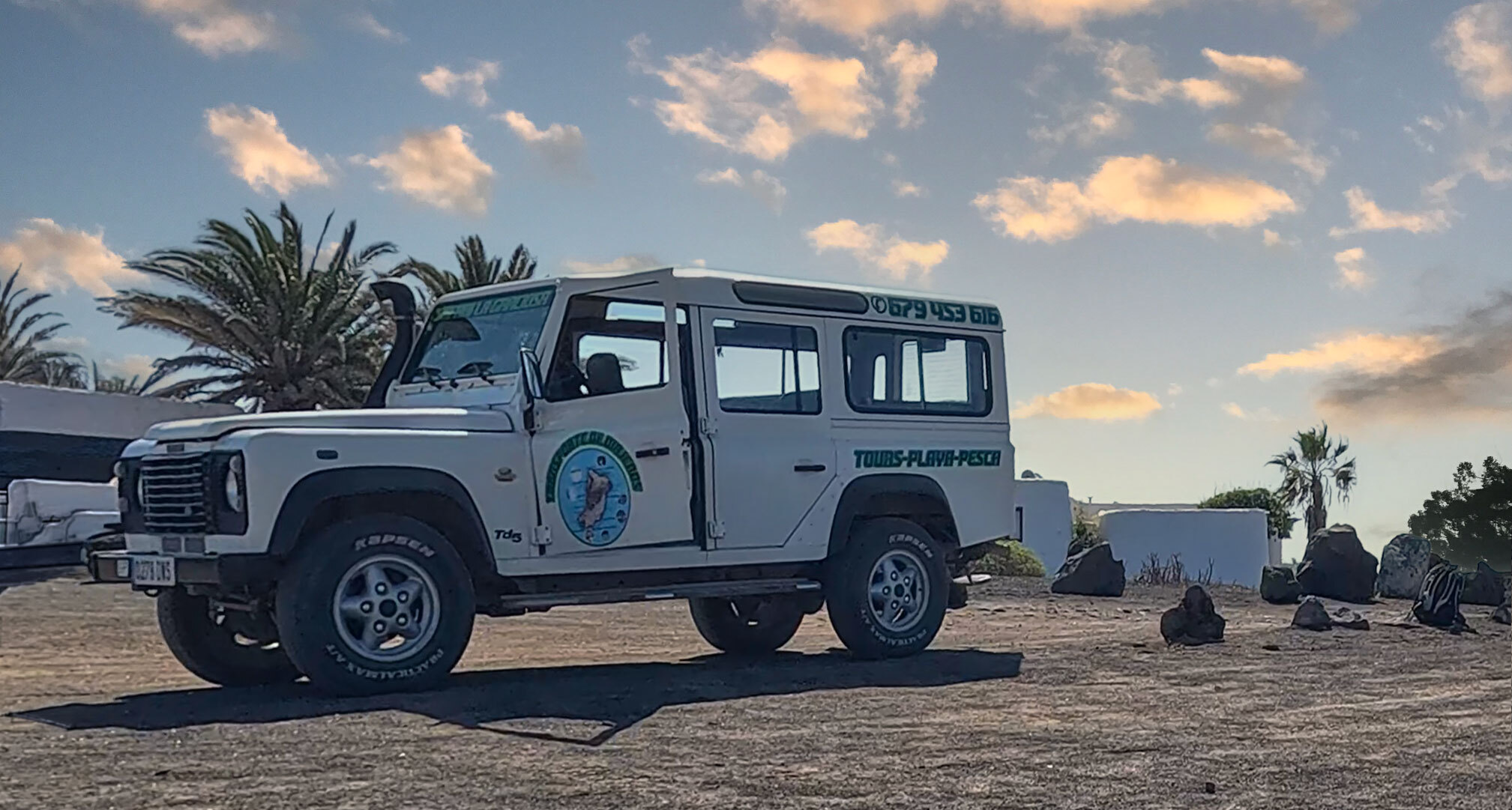 Jeep-Taxi auf La Graciosa