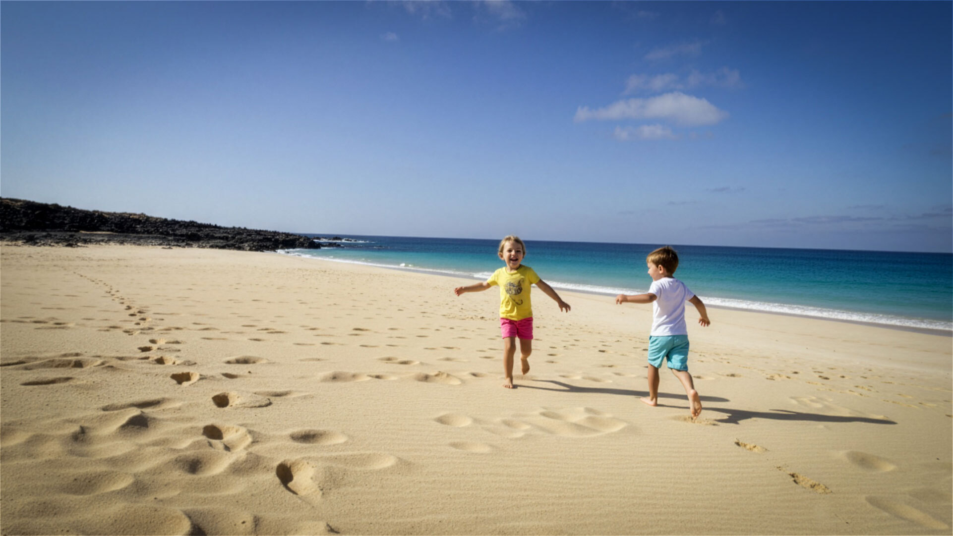La Graciosa mit Kindern