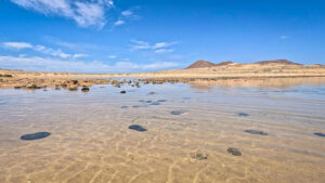 Strand Playa del Salado auf der Insel La Graciosa