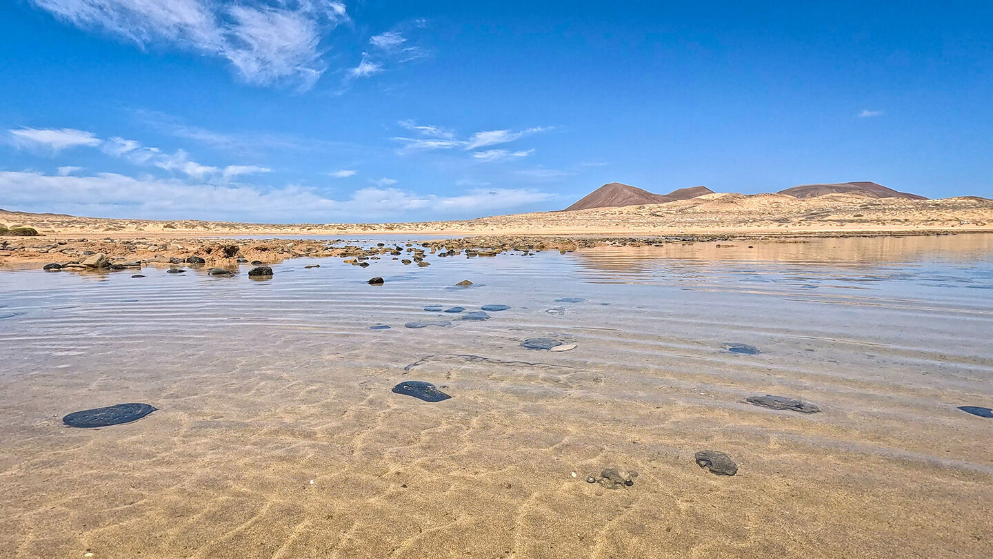 Laguna del Salado auf der Insel La Graciosa