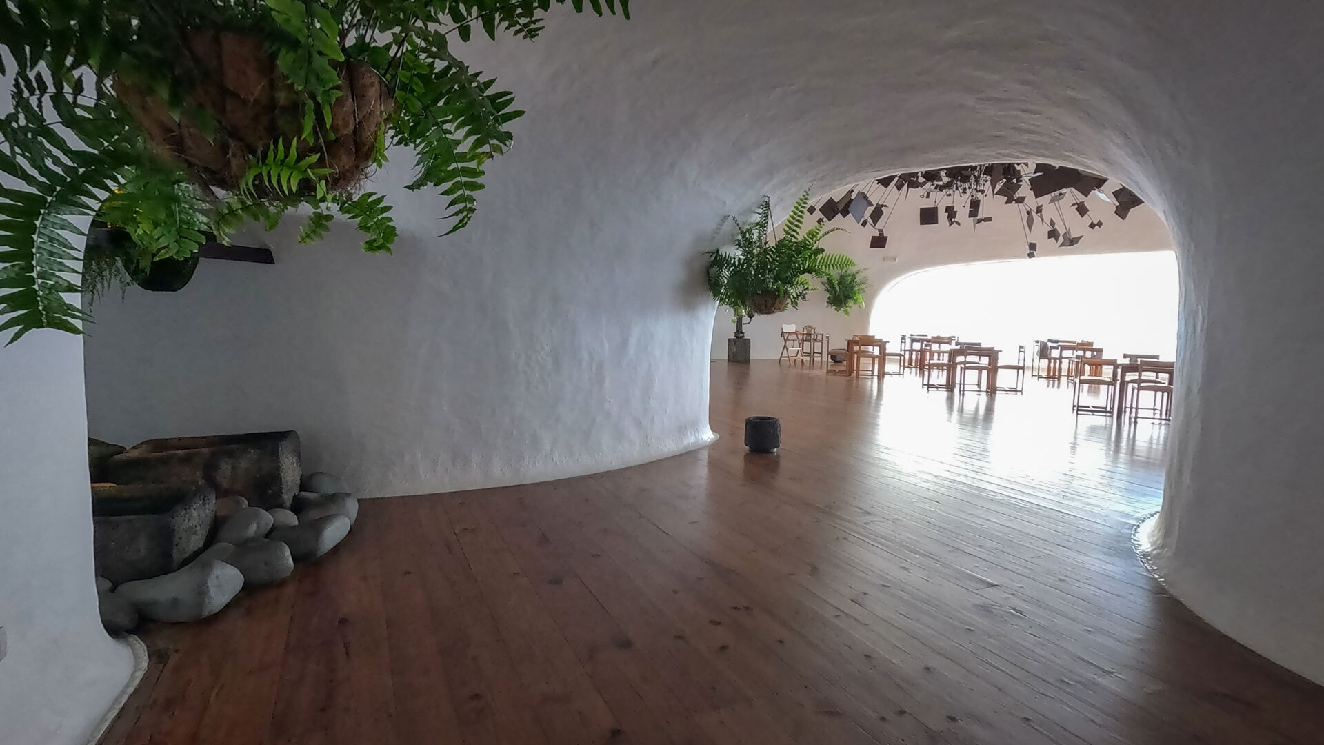 Innenarchitektur am Mirador del Río 