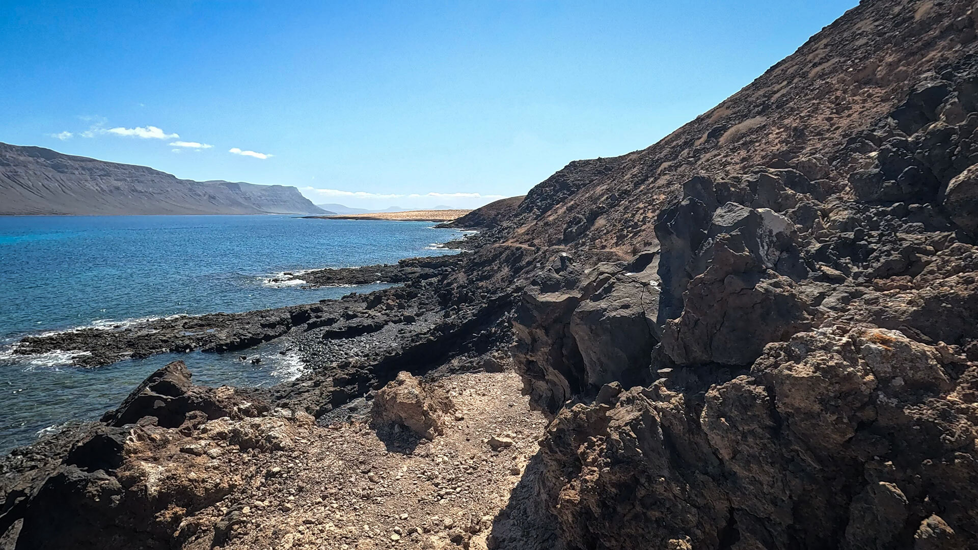Ostküstenpfad zwischen Pedro Barba und Caleta del Sebo