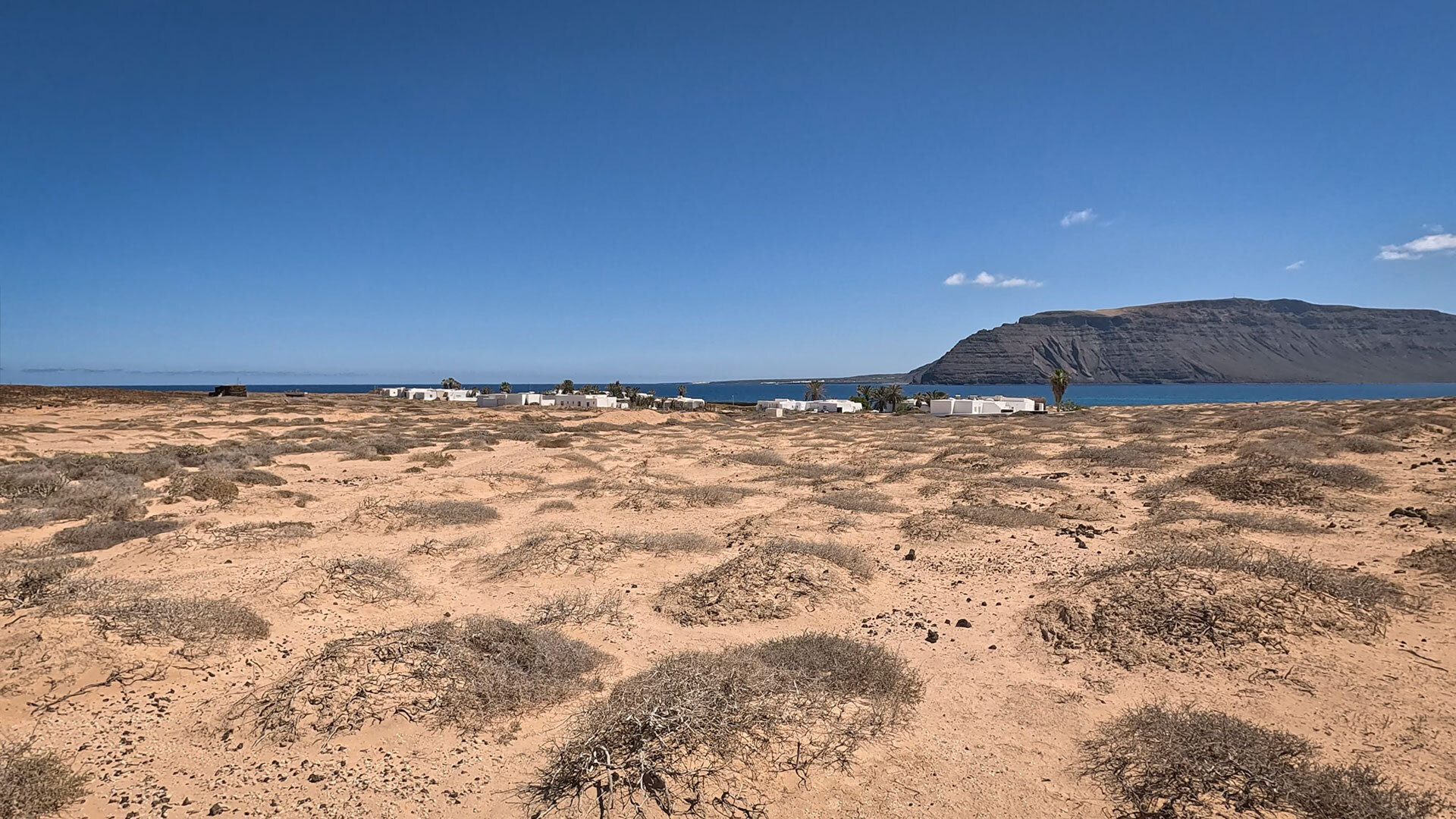 Pedro Barba auf La Graciosa