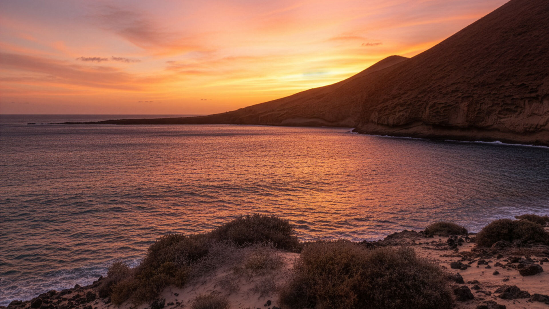 Sunset-Wanderung auf La Graciosa